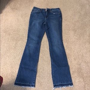 Boot leg jeans